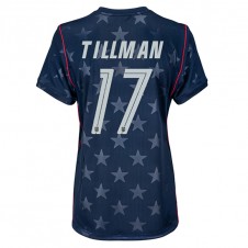 Forente stater Malik Tillman #17 Bortedrakt Kvinner VM 2026 Kortermet